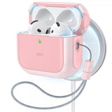 ESR AirPods 4 Deksel Orbit Hybrid HaloLock Rosa