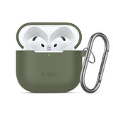 Tech-Protect AirPods 4 Deksel Silicone Hook Grønn