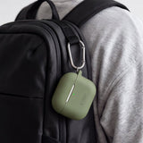 Tech-Protect AirPods 4 Deksel Silicone Hook Grønn
