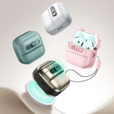 ESR AirPods 4/5 Deksel Pulse FlickLock HaloLock Svart