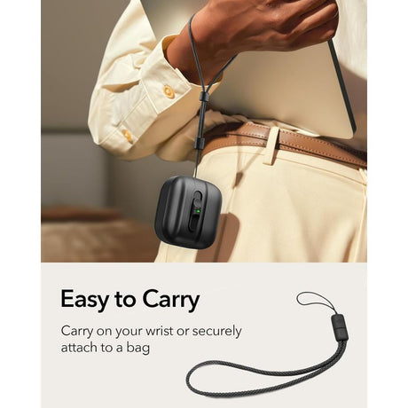 ESR AirPods 4/5 Deksel Pulse FlickLock HaloLock Svart