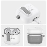 Tech-Protect AirPods 4 Deksel Slim Hook Hvit
