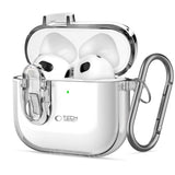 Tech-Protect AirPods 4 Deksel Slim Hook Klar