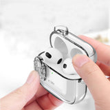 Tech-Protect AirPods 4 Deksel Slim Hook Klar