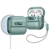 ESR AirPods 4 Deksel Pulse FlickLock HaloLock Grønn