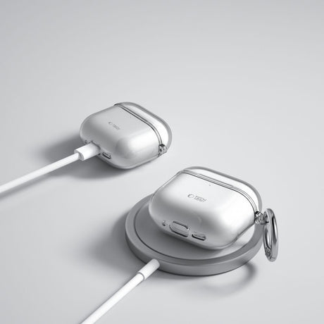 Tech-Protect AirPods 4 Deksel FlexAir Grå