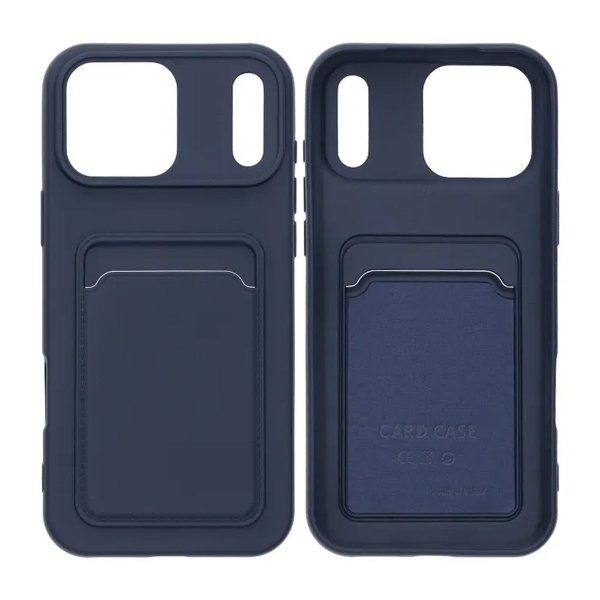 iPhone 17 Pro Max Deksel Kortholder Blå