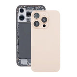 iPhone 16 Pro Max Bakside Glass Komplett OEM - Sandfarget titan