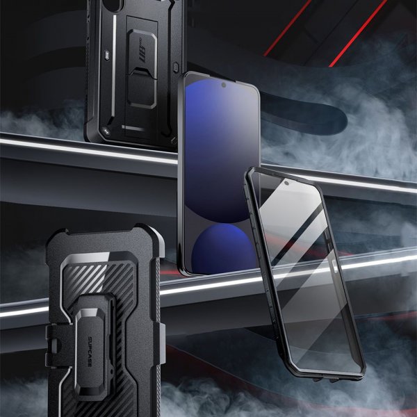 Supcase Samsung Galaxy S24 FE Deksel UB Pro Svart