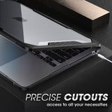Supcase Macbook Air 15 M2 (A2941)/M3 (A3114) Deksel Unicorn Beetle Svart