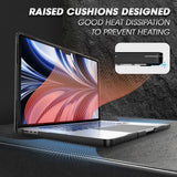 Supcase Macbook Air 15 M2 (A2941)/M3 (A3114) Deksel Unicorn Beetle Svart