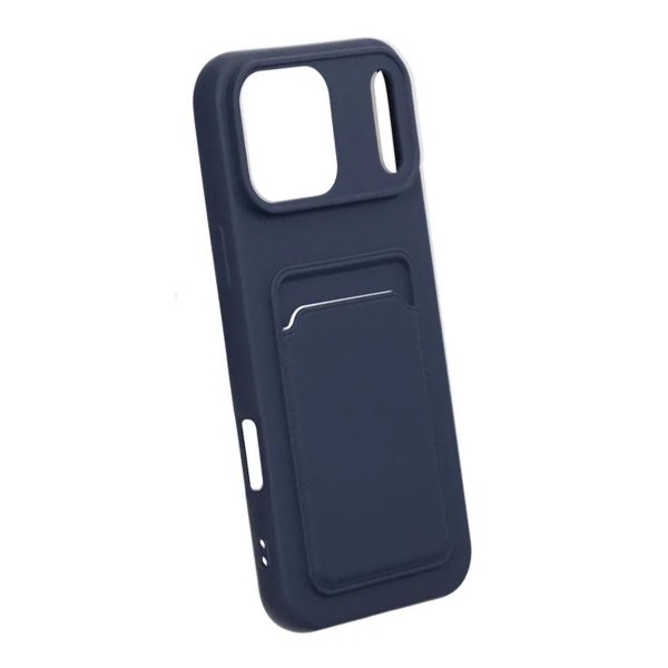 iPhone 17 Pro Max Deksel Kortholder Blå