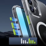 ESR iPhone 16 Deksel og Skjermbeskytter Classic Hybrid Pro Set Transparent