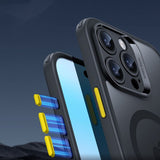 ESR iPhone 16 Pro Deksel og Skjermbeskytter Classic Hybrid Pro Set Svart