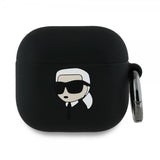 Karl Lagerfeld AirPods 4 Deksel Karl 3D Svart