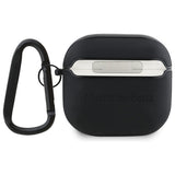 Mercedes Benz AirPods 4 Deksel Ekte Skinn Svart