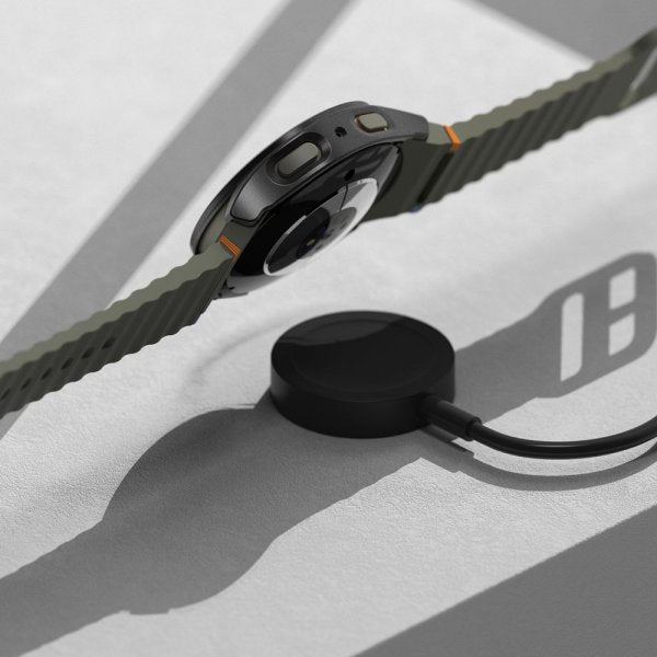 Ringke Samsung Galaxy Watch 7 44mm Deksel og Skjermbeskytter Slim & Glass Svart