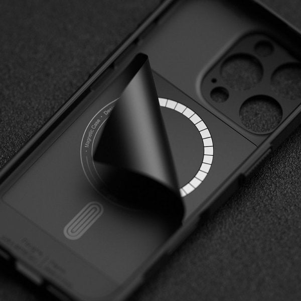 Ringke iPhone 16 Pro Deksel Rugged Gear Magnetic Svart