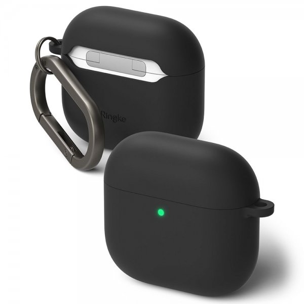 Ringke AirPods 4 Deksel Silikoni Svart