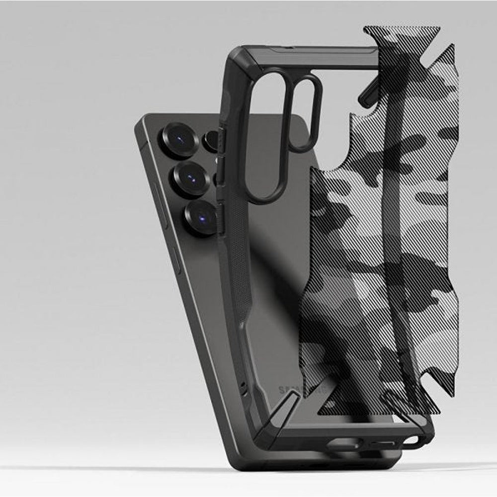 Ringke Samsung Galaxy S25 Ultra Deksel Fusion X Camo Black