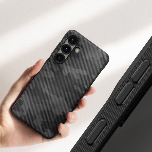 Ringke Samsung Galaxy S25 Deksel Onyx Camo Black