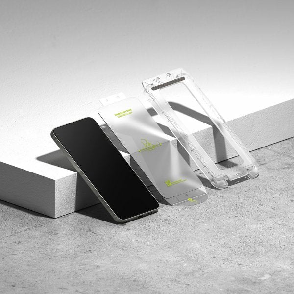 Ringke Samsung Galaxy S25 Skjermbeskytter Easy Slide 2-pakning