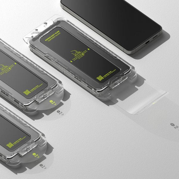 Ringke Samsung Galaxy S25 Skjermbeskytter Easy Slide 2-pakning