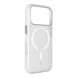 Rvelon iPhone 17 Pro Max Deksel Korrugerte MagSafe Hvit