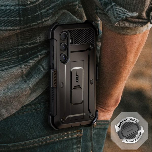 Supcase Samsung Galaxy S25 Deksel UB Pro Svart