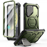 Supcase Samsung Galaxy S25 Deksel ArmorBox MagSafe Grønn