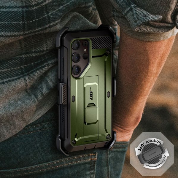 Supcase Samsung Galaxy S25 Ultra Deksel UB Pro Grønn