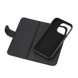 Deltaco iPhone 15 Pro Fodral med avtagbart MagSafe-skal Svart