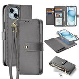 Dux Ducis iPhone 15 Etui 2-in-1 Lawa Series MagSafe Grå