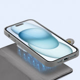 Dux Ducis iPhone 15 Etui 2-in-1 Lawa Series MagSafe Grå