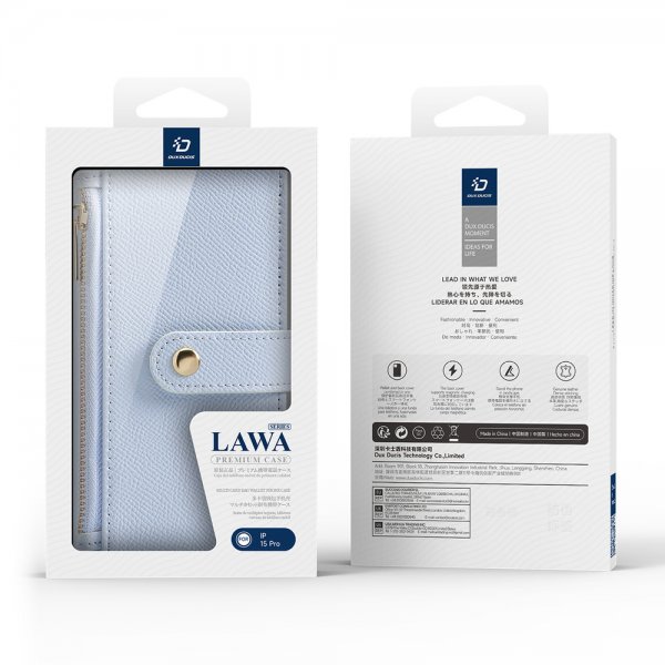 Dux Ducis iPhone 15 Etui 2-in-1 Lawa Series MagSafe Blå