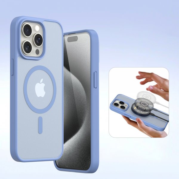 Dux Ducis iPhone 15 Etui 2-in-1 Lawa Series MagSafe Blå