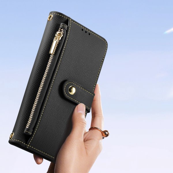 Dux Ducis iPhone 15 Pro Etui 2-in-1 Lawa Series MagSafe Svart