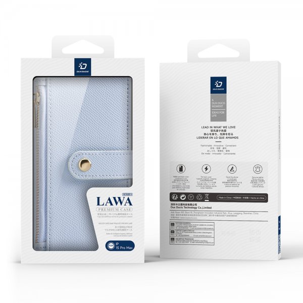 Dux Ducis iPhone 15 Pro Etui 2-in-1 Lawa Series MagSafe Blå