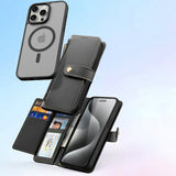Dux Ducis iPhone 15 Pro Max Etui 2-in-1 Lawa Series MagSafe Svart