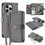 Dux Ducis iPhone 15 Pro Max Etui 2-in-1 Lawa Series MagSafe Grå