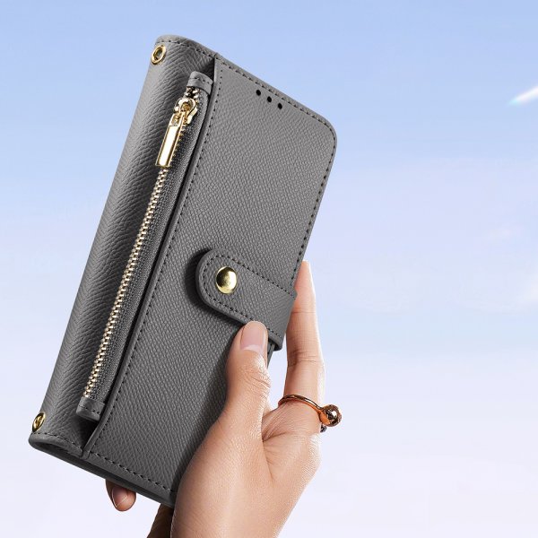 Dux Ducis iPhone 15 Pro Max Etui 2-in-1 Lawa Series MagSafe Grå