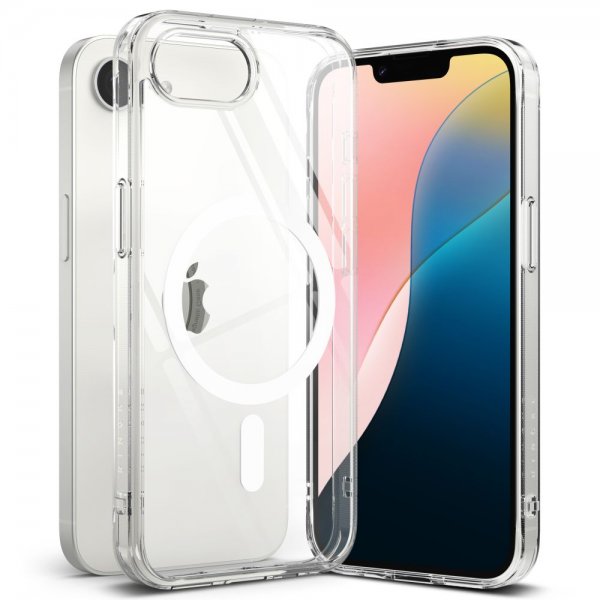 Ringke iPhone 16 Deksel Fusion Magnetic Transparent