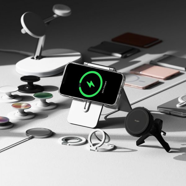 Ringke iPhone 16 Deksel Fusion Magnetic Transparent