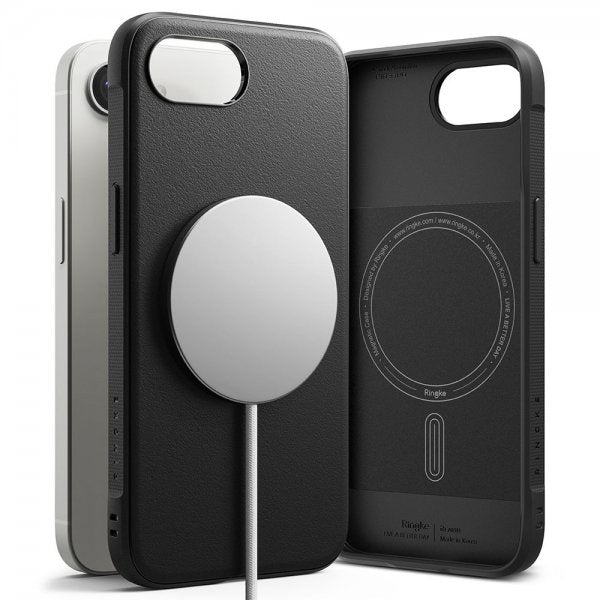 Ringke iPhone 16e/iPhone 17e Deksel Onyx Magnetic Svart