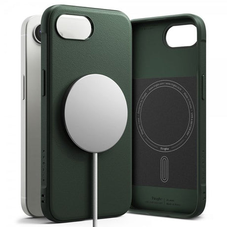 Ringke iPhone 16e/iPhone 17e Deksel Onyx Magnetic Grønn