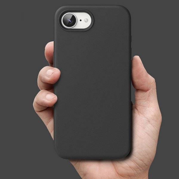Ringke iPhone 16e/iPhone 17e Deksel Silicone Magnetic Svart