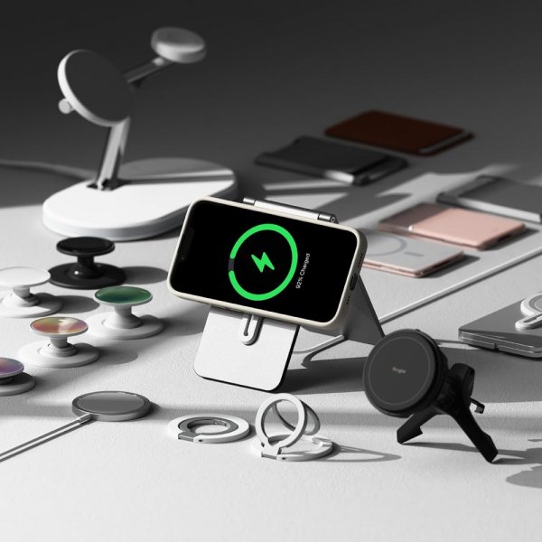 Ringke iPhone 16e/iPhone 17e Deksel Silicone Magnetic Stone