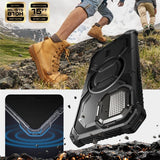 Supcase iPhone 16e/iPhone 17e Deksel ArmorBox MagSafe Svart