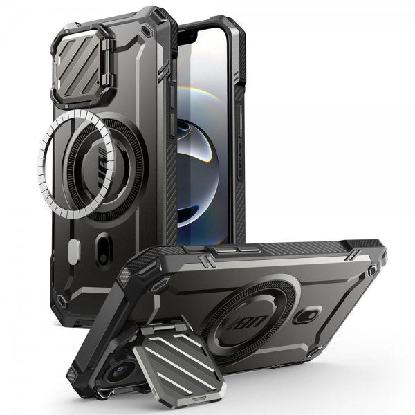 Supcase iPhone 16e/iPhone 17e Deksel UB Mag XT Svart