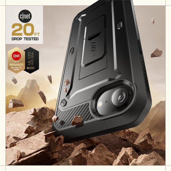 Supcase iPhone 16e/iPhone 17e Deksel UB Pro Svart